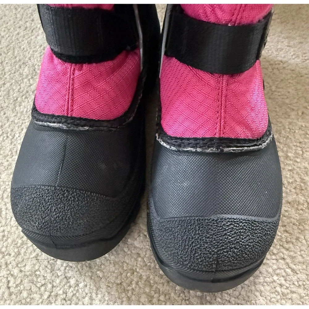 Excellent, Lightly Worn - Baffin Technology Icefield Black Snow Boots Women's 5